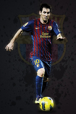 

RadhaKripa Barcelona-Lionel-Messi Poster Paper Print(18 inch X 12 inch, Rolled)