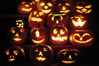 

RadhaKripa pumpkins halloween Poster Paper Print(18 inch X 12 inch, Rolled)