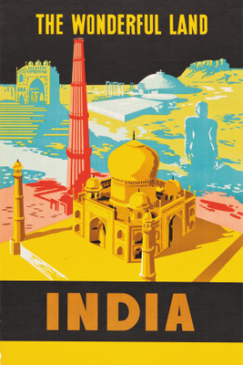 

RadhaKripa the wonderful land india Poster Paper Print(18 inch X 12 inch, Rolled)