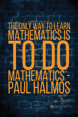

RadhaKripa Maths_quotes Poster Paper Print(18 inch X 12 inch, Rolled)