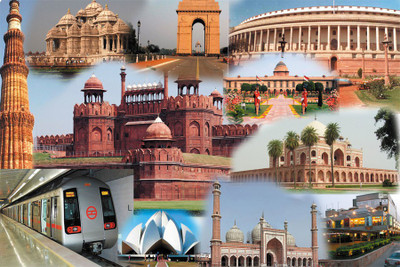 

RadhaKripa delhi image Paper Print(18 inch X 12 inch, Rolled)