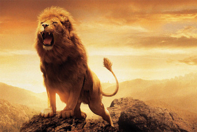 

RadhaKripa heart of a lion Poster Paper Print(18 inch X 12 inch, Rolled)