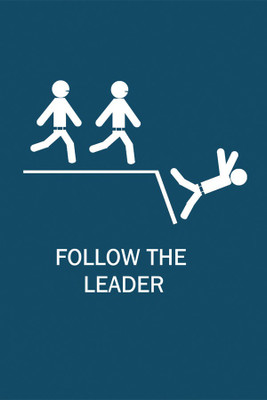 

follow the leader Paper Print(18 inch X 12 inch, Rolled)