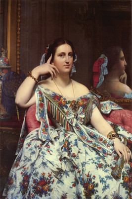 

RadhaKripa ingres madame moitessier Poster Paper Print(18 inch X 12 inch, Rolled)