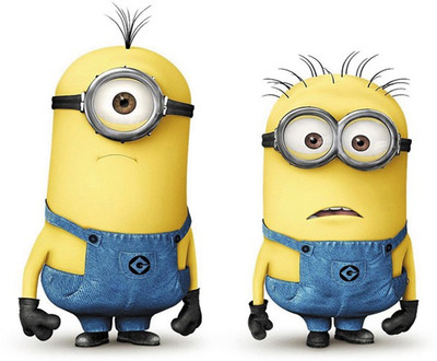 

RadhaKripa toon minion Paper Print(18 inch X 12 inch, Rolled)