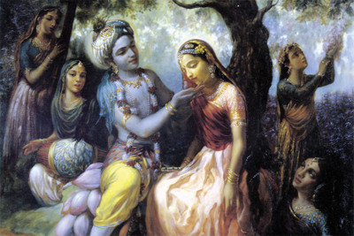 

RadhaKripa krishna poster 1 Poster Paper Print(18 inch X 12 inch, Rolled)
