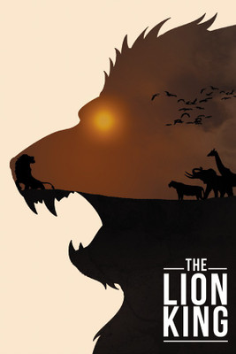 

RadhaKripa the lion king Paper Print(18 inch X 12 inch, Rolled)