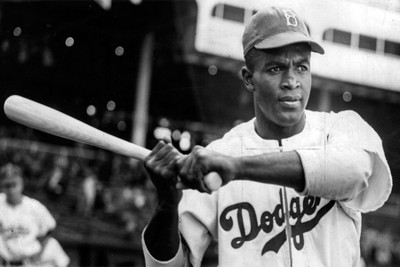 

RadhaKripa jackie robinson Poster Paper Print(18 inch X 12 inch, Rolled)