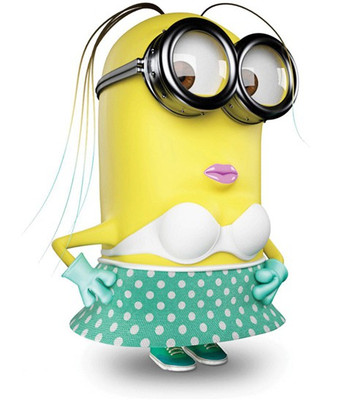 

RadhaKripa minion fathead Poster Paper Print(18 inch X 12 inch, Rolled)