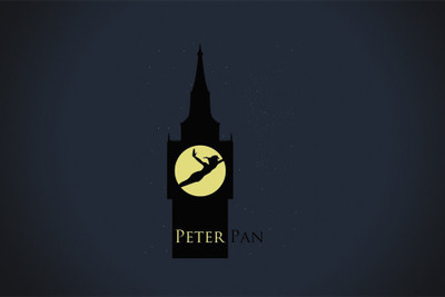 

peter pan art Paper Print(18 inch X 12 inch, Rolled)