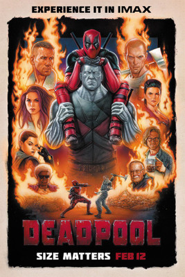 

BikriKendra deadpool Poster Paper Print(18 inch X 12 inch, Rolled)