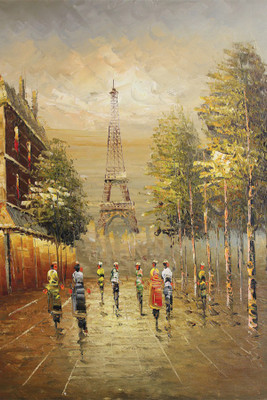 

RadhaKripa Eiffel Tower Poster Paper Print(18 inch X 12 inch, Rolled)