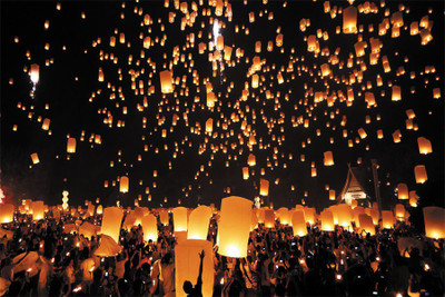 

RadhaKripa festival of lights Poster Paper Print(18 inch X 12 inch, Rolled)