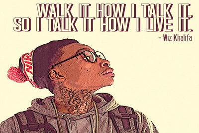 

RadhaKripa wiz+khalifa+quotes Poster Paper Print(18 inch X 12 inch, Rolled)