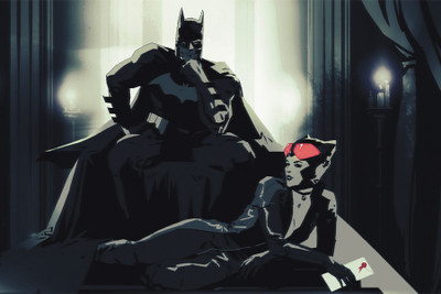 

RadhaKripa Batman sexy Catwoman Poster Paper Print(18 inch X 12 inch, Rolled)