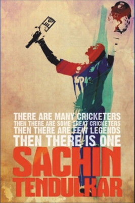 

RadhaKripa sachin tendulkar the one Poster Paper Print(18 inch X 12 inch, Rolled)