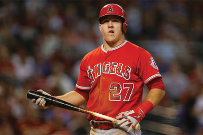 

RadhaKripa mike trout Poster Paper Print(18 inch X 12 inch, Rolled)