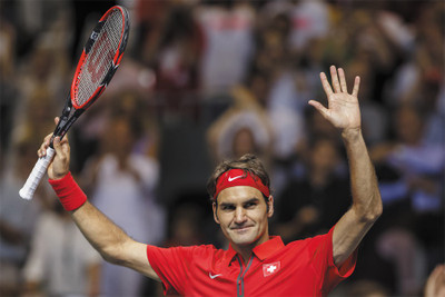 roger federer Paper Print(18 inch X 12 inch, Rolled)