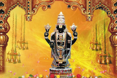 

bala ji god venkateswara Paper Print(18 inch X 12 inch, Rolled)