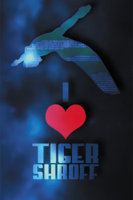 i love tiger shroff2 Paper Print(18 inch X 12 inch, Rolled)