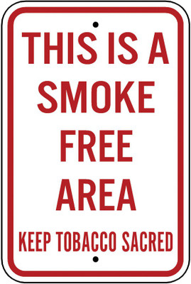 

RadhaKripa smoke free area Poster Paper Print(18 inch X 12 inch, Rolled)
