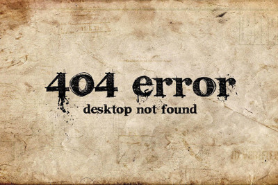 

RadhaKripa desktop not found Poster Paper Print(18 inch X 12 inch, Rolled)