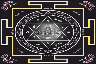 

RadhaKripa lakshmi yantra Poster Paper Print(18 inch X 12 inch, Rolled)