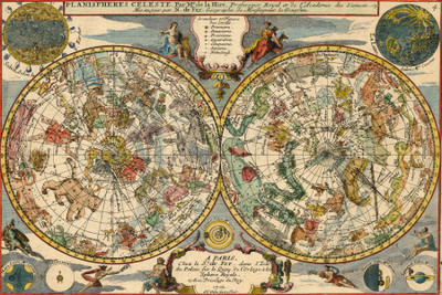 

zodiac map Paper Print(18 inch X 12 inch, Rolled)