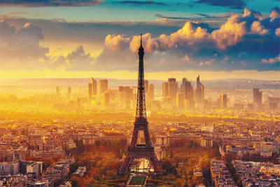 

Paris Cities Paper Print(18 inch X 12 inch, Rolled)