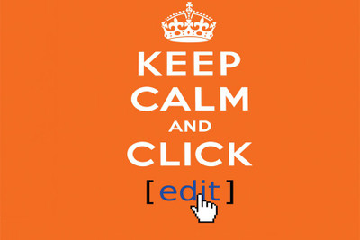 

RadhaKripa keep calm and click edit Poster Paper Print(18 inch X 12 inch, Rolled)
