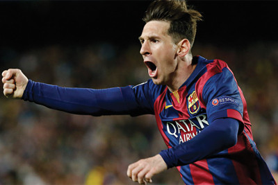RadhaKripa lionel messi poster 2 Poster Paper Print(18 inch X 12 inch, Rolled)
