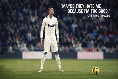 

RadhaKripa cristiano-ronaldo-quotes-about-soccer Poster Paper Print(18 inch X 12 inch, Rolled)