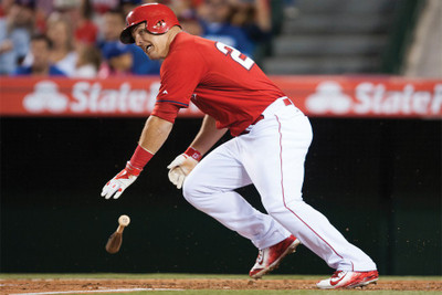 

RadhaKripa mike trout batting Poster Paper Print(18 inch X 12 inch, Rolled)