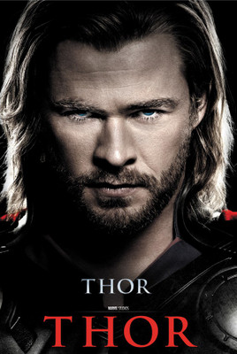RadhaKripa Thor Thor Poster Paper Print(18 inch X 12 inch, Rolled)