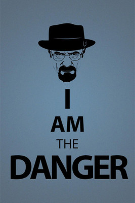 

RadhaKripa i am the danger Poster Paper Print(18 inch X 12 inch, Rolled)