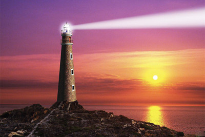 

RadhaKripa light house Poster Paper Print(18 inch X 12 inch, Rolled)