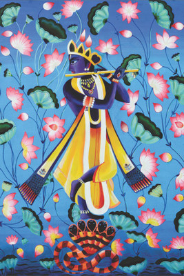 

murli manohar painting poster Paper Print(18 inch X 12 inch, Rolled)