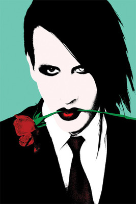 

RadhaKripa marilyn manson Poster Paper Print(18 inch X 12 inch, Rolled)