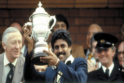 

RadhaKripa kapil dev 1983 Poster Paper Print(18 inch X 12 inch, Rolled)