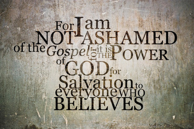 

i am not ashamed Paper Print(18 inch X 12 inch, Rolled)