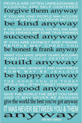 

RadhaKripa forgive them enyway Poster Paper Print(18 inch X 12 inch, Rolled)