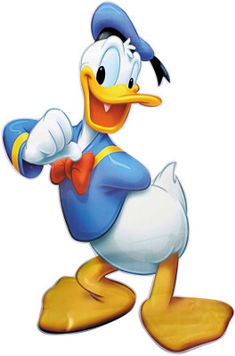 RadhaKripa donald duck Paper Print(18 inch X 12 inch, Rolled)