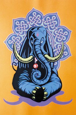 

RadhaKripa ganesha pop Poster Paper Print(18 inch X 12 inch, Rolled)
