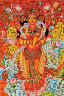 

RadhaKripa laxmi poster 1 Poster Paper Print(18 inch X 12 inch, Rolled)