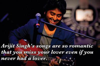

RadhaKripa Arijit Singh quotes Poster Paper Print(18 inch X 12 inch, Rolled)