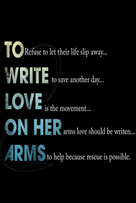 

RadhaKripa my love quotes Poster Paper Print(18 inch X 12 inch, Rolled)