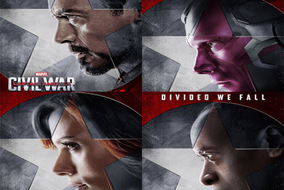 

RadhaKripa marvel civil war Poster Paper Print(18 inch X 12 inch, Rolled)