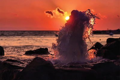 

RadhaKripa nature sunset Poster Paper Print(18 inch X 12 inch, Rolled)
