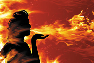 

RadhaKripa fire horse Paper Print(18 inch X 12 inch, Rolled)