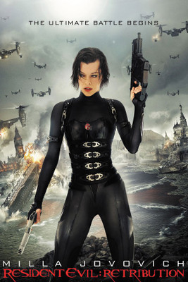 RadhaKripa Resident Evil Poster Paper Print(18 inch X 12 inch, Rolled)